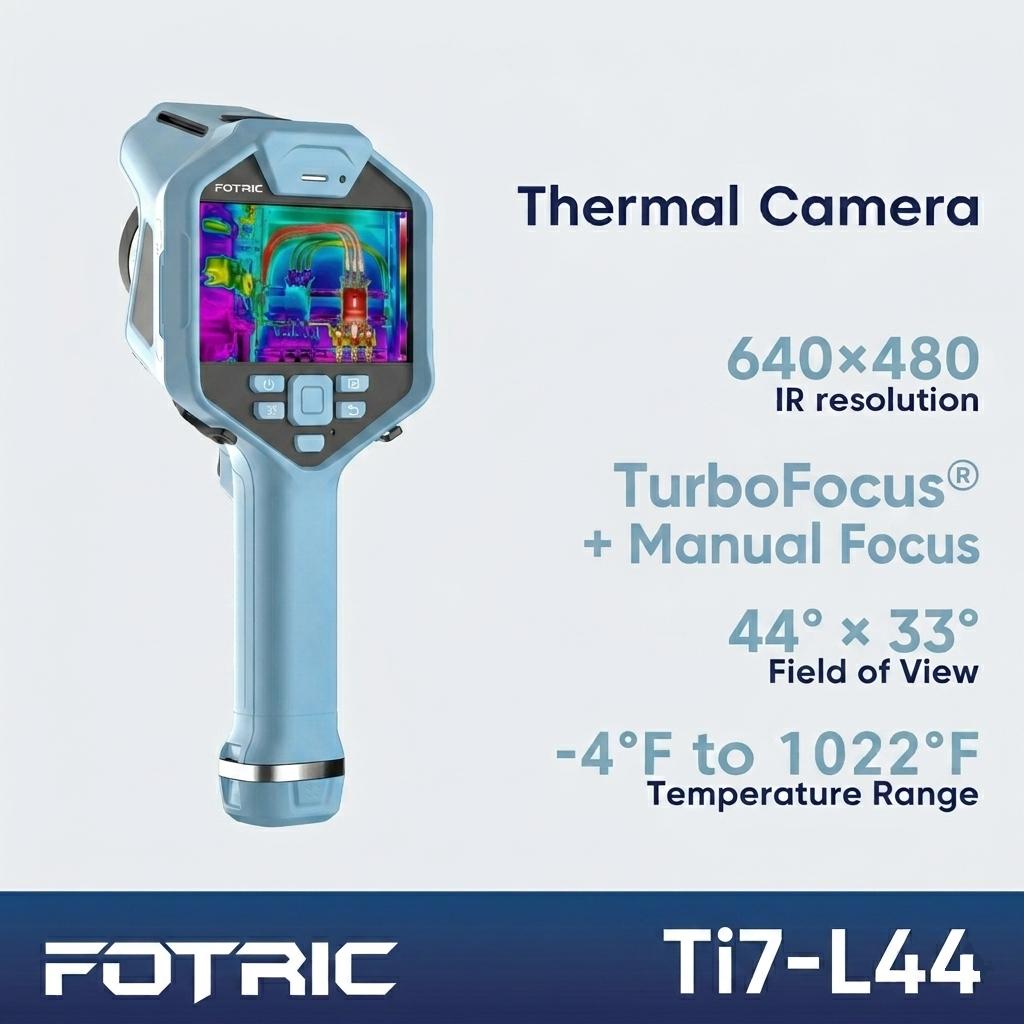 FOTRIC Ti7 Thermal Imaging Camera - FOTRIC US Official Store