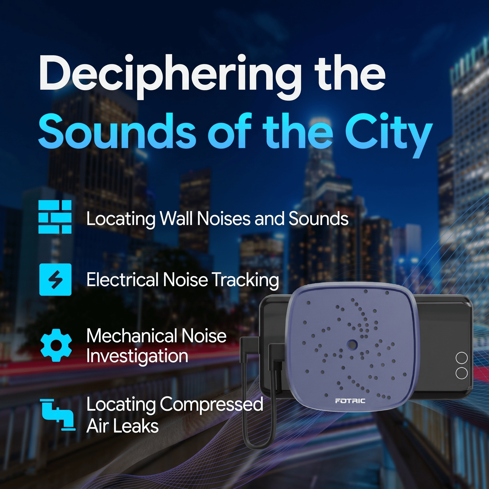 FOTRIC TD2 Geek Portable Acoustic Imaging - FOTRIC US Official Store