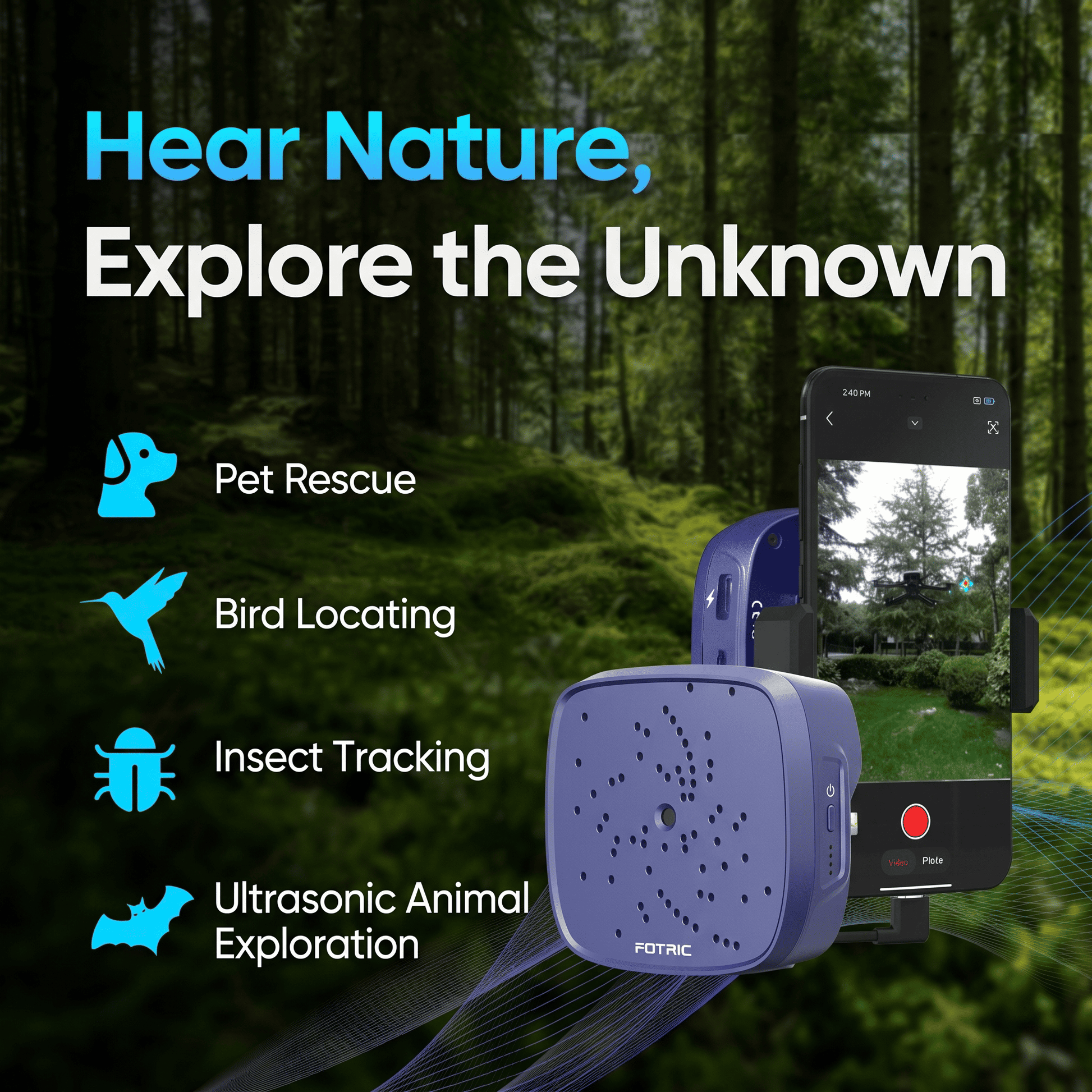 FOTRIC TD2 Geek Portable Acoustic Imaging - FOTRIC US Official Store