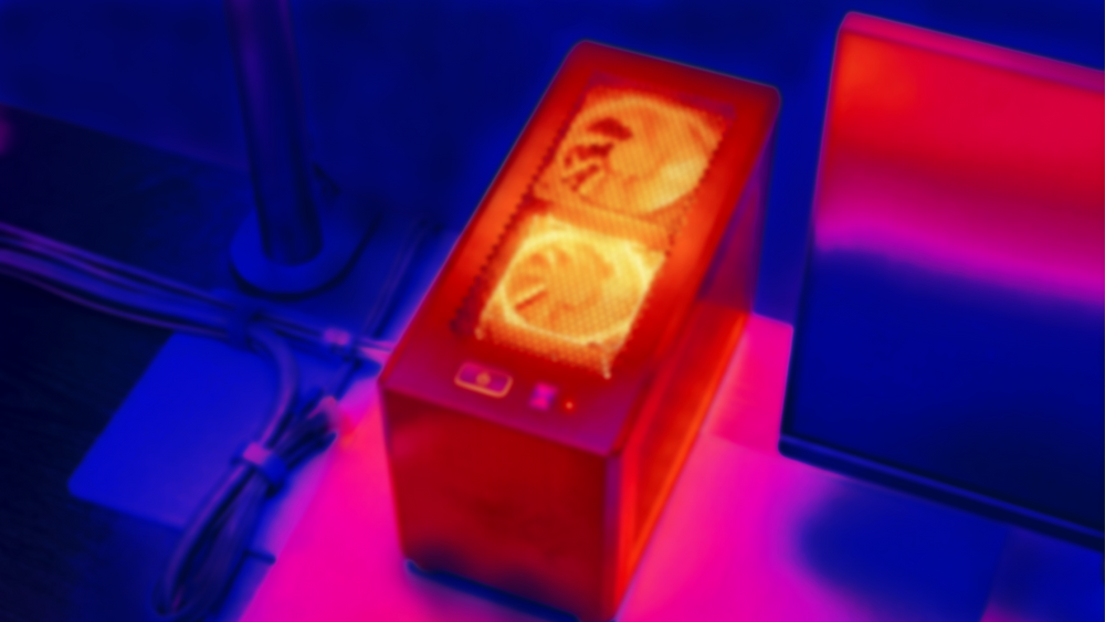 Thermal vision view